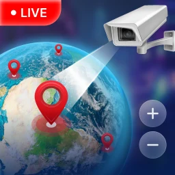 Symbol von Live Cam Earth Map - GPS Cam
